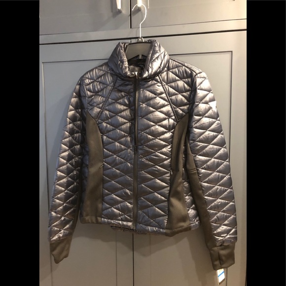 GUESS Quilted Puffer Jacket - NAVY XL NWT - Picture 5 of 8